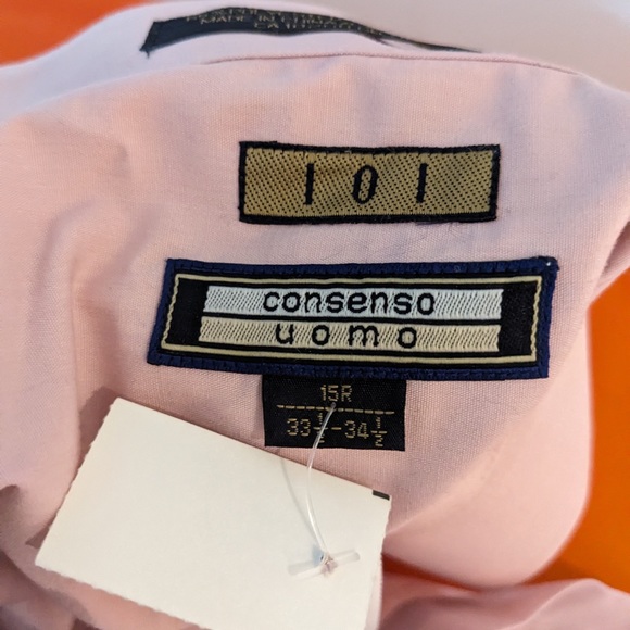 Rossy pink dress shirt size 15 - Picture 3 of 3